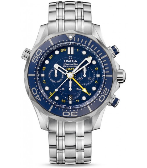 Omega Seamaster 300 M GMT Chronograph replica watch 212.30.44.52.03.001