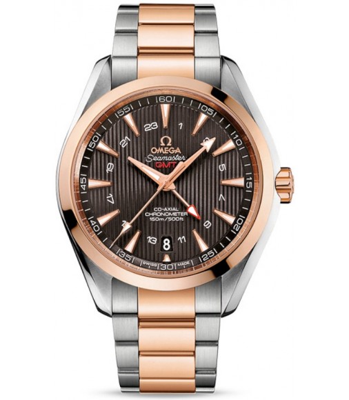 Omega Seamaster Auqa Terra 150 M GMT replica watch 231.20.43.22.06.003