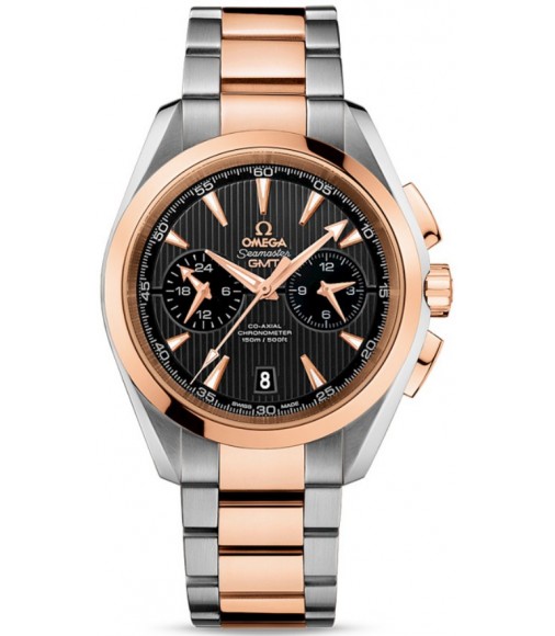Omega Seamaster Aqua Terra 150 M GMT Chronograph replica watch 231.20.43.52.06.001