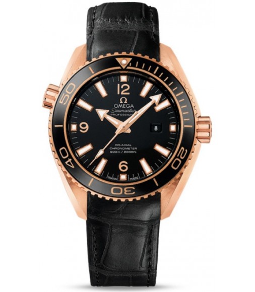 Omega Seamaster Planet Ocean Ceragold replica watch 232.63.38.20.01.001