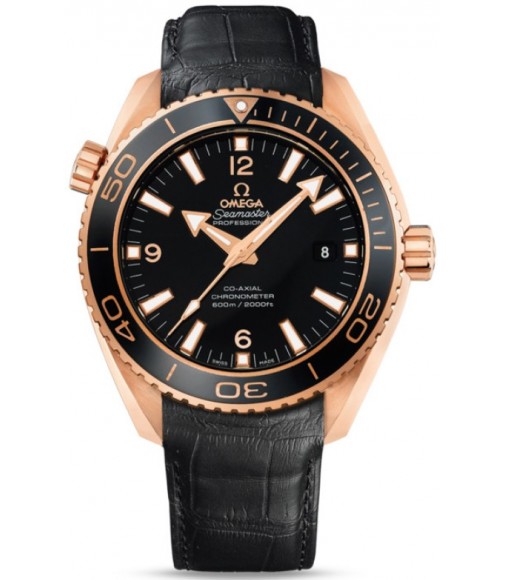 Omega Seamaster Planet Ocean Big Size Ceragold replica watch 232.63.46.21.01.001