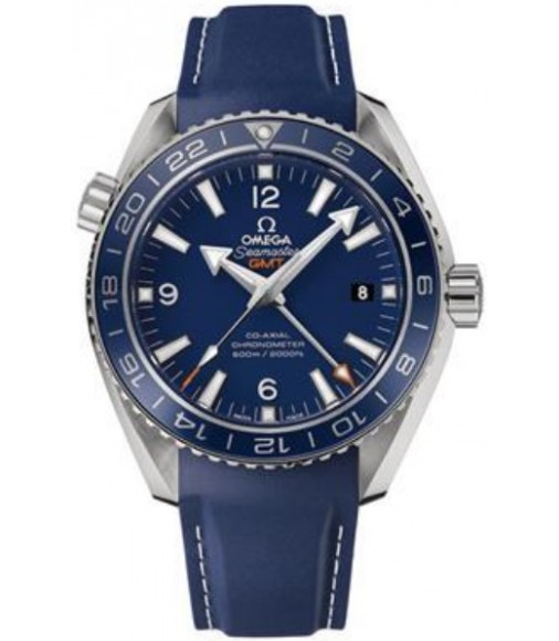 Omega Seamaster Planet Ocean GMT Good Planet Foundation replica watch 232.92.44.22.03.001