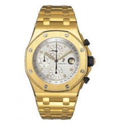 Audemars Piguet Royal Oak Offshore Automatic Chronograph Yellow Gold Mens Watch  Replica 25721BA.OO.1000BA.03
