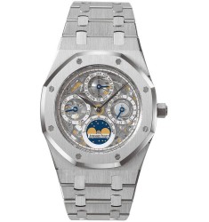 Audemars Piguet Royal Oak Perpetual Calendar Skeleton Mens Watch Replica 25829ST.OO.0944ST.01