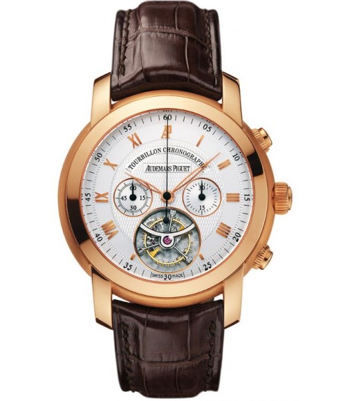 Audemars Piguet Jules Audemars Tourbillon Chronograph Replica 26010OR.OO.D088CR.01