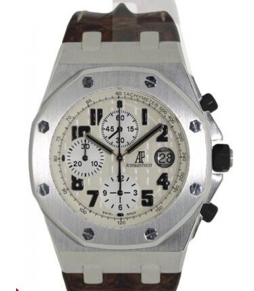 Audemars Piguet Royal Oak Offshore SAFARI Chronograph Mens Watch Replica 26020ST.OO.D091CR.01