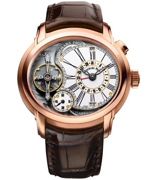 Audemars Piguet Millenary Quadriennium Mens Watch Replica 26149OR.OO.D803CR.01