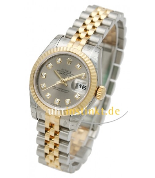 Rolex Lady-Datejust Watch Replica 179173-10