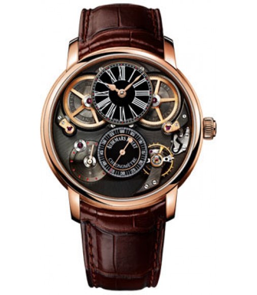 Replica Audemars Piguet Jules Audemars Chronometer With Audemars Piguet Escapement Watch 26153OR.OO.D088CR.01 