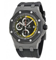 Audemars Piguet Royal Oak Offshore Black Dial Rubber Mens Watch  Replica 26207IO.OO.A002CA.01 