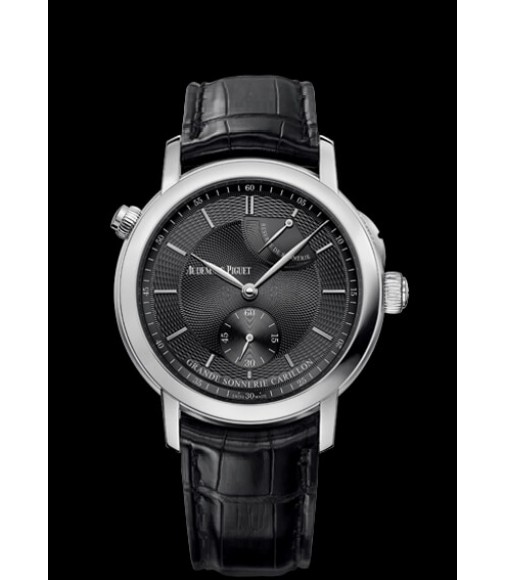 Replica Audemars Piguet Jules Audemars Grande SONNERIE CARILLON Watch 26344PT.OO.D002CR.02 