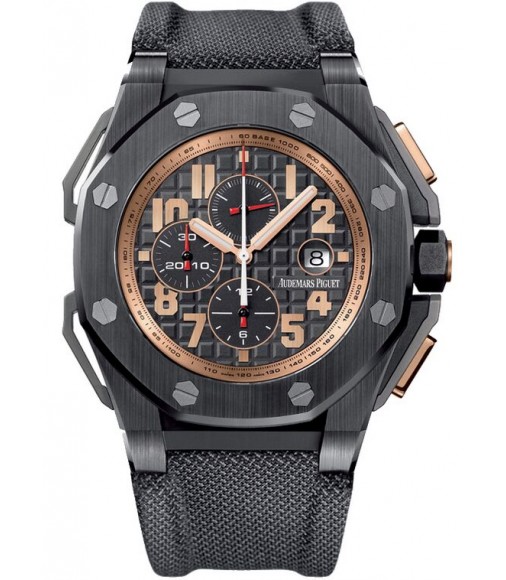 Audemars Piguet Royal Oak Offshore Chronograph ARNOLD SCHWARZENEGGER THE LEGACY Replica 26378IO.OO.A001KE.01