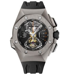 Audemars Piguet Royal Oak Offshore Tourbillon Chronograph Replica 26576TI.OO.D002CA.01