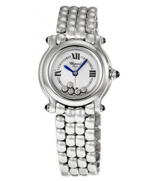 Chopard Happy Sport Diamond Ladies Watch Replica 27/8250-23