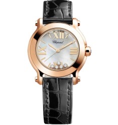 Chopard Happy Sport Round Quartz 30mm Ladies Watch Replica 274189-5001