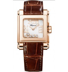 Chopard Happy Sport Square Quartz Small Ladies Watch Replica 275349-5001