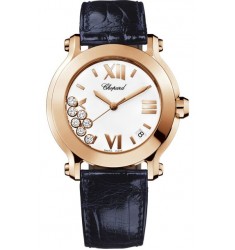 Chopard Happy Sport Round Quartz 36mm Ladies Watch Replica 277471-5001