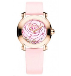 Chopard Happy Sport La Vie En Rose Ladies Watch Replica 277471-5015