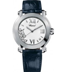 Chopard Happy Sport Round Quartz 36mm Ladies Watch Replica 278475-3001