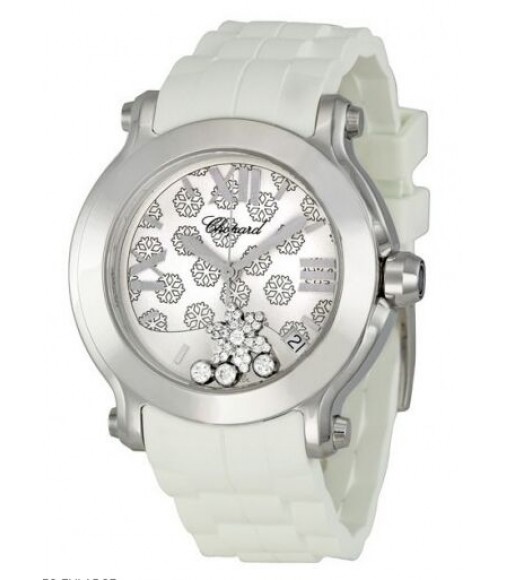 Chopard Happy Sport II Snowflake Ladies Watch Replica 278475-3015