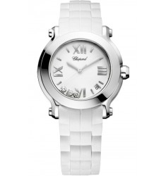 Chopard Happy Sport Round Quartz 36mm Ladies Watch Replica 278475-3016