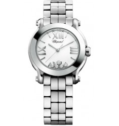 Chopard Happy Sport Round Quartz 30mm Ladies Watch Replica 278509-3002