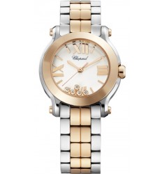 Chopard Happy Sport Round Quartz 30mm Ladies Watch Replica 278509-6003