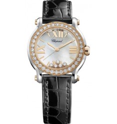 Chopard Happy Sport Round Quartz 30mm Ladies Watch Replica 278509-6006