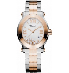 Chopard Happy Sport Oval Quartz Ladies Watch Replica 278546-6003