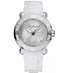Chopard Happy Sport Round Quartz 36mm Ladies Watch Replica 278551-3001