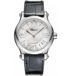 Chopard Happy Sport Medium Automatic 36mm Ladies Watch Replica 278559-3001