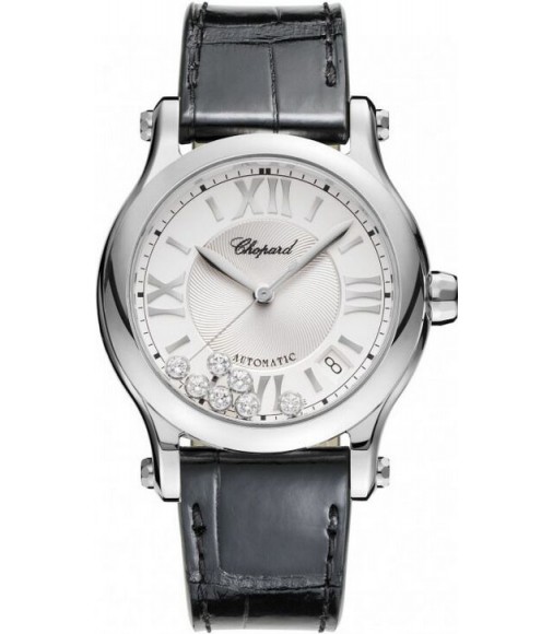 Chopard Happy Sport Medium Automatic 36mm Ladies Watch Replica 278559-3001