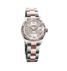 Rolex Lady Datejust Sundust Dial 279171 Steel and 18K EveOro Pink Oyster Watch