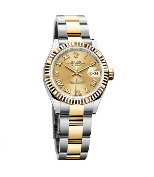 Rolex Datejust Ladies Silver Watch 279173 Steel and 18K Yellow Gold Jubilee Watch