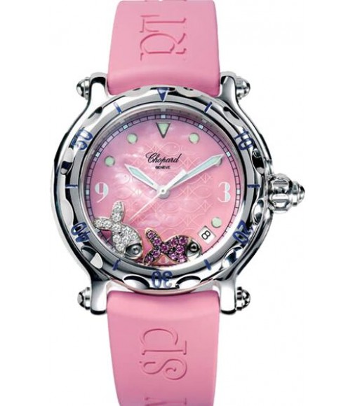 Chopard Happy Beach Ladies Watch Replica 288347-3013