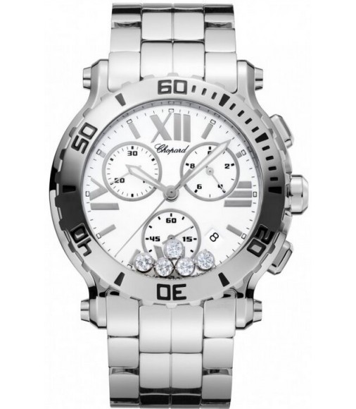 Chopard Happy Sport Chronograph Quartz 42mm Ladies Watch Replica 288499-3003