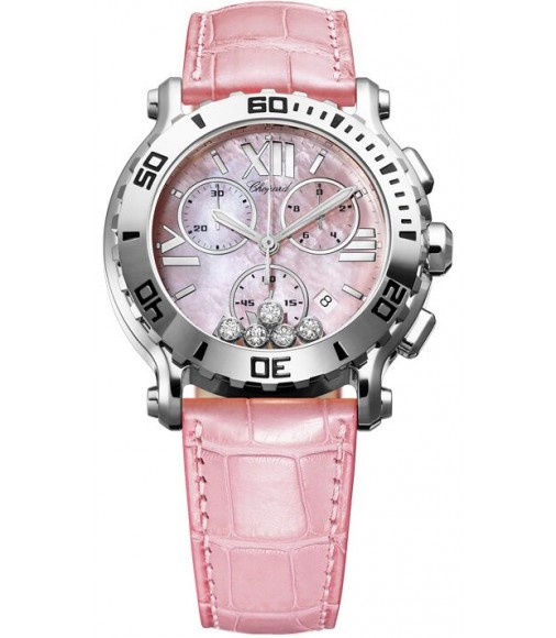 Chopard Happy Sport Chronograph Quartz 42mm Ladies Watch Replica 288499-3012