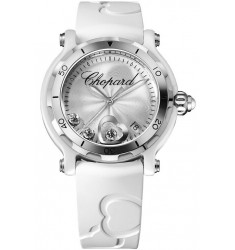 Chopard Happy Sport Ceramic 36mm Ladies Watch Replica 288507-9032