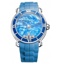 Chopard Happy Sport XL Blue Lake Ladies Watch Replica 288524-3001