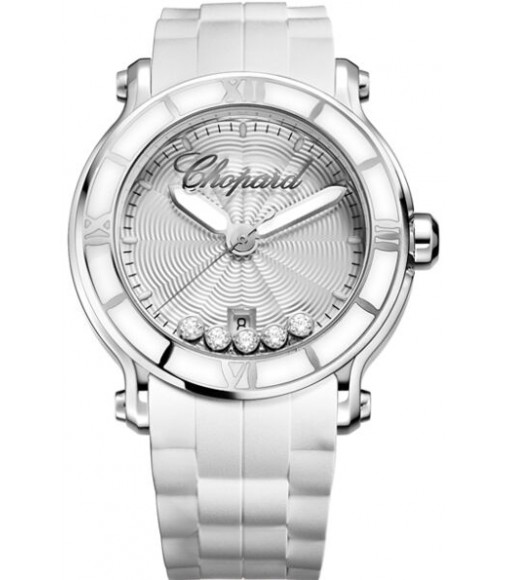 Chopard Happy Sport Round Quartz 42mm Ladies Watch Replica 288525-3002