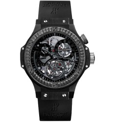 Hublot Bigger Bang Tourbillon All Black 44mm replica watch 308.ci.134.rx.190 
