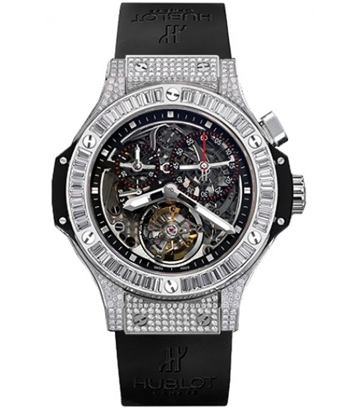 Hublot Bigger Bang Tourbillon Jewellery 44mm replica watch 308.tx.130.rx.094 