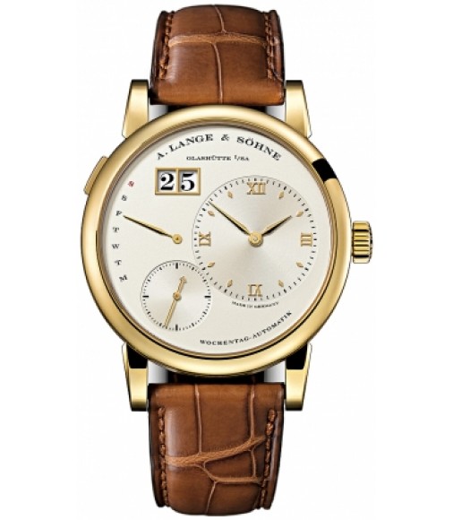 A. Lange & Sohne Lange 1 Daymatic Yellow Gold