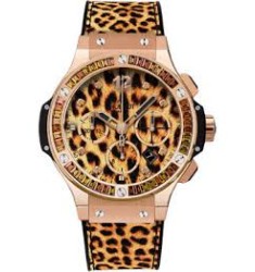 Hublot Big Bang Chronograph Leopard Dial Unisex replica watch 341.cp.7610.nr.1976 