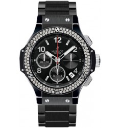 Hublot Big Bang Black Magic Diamonds 41mm replica watch 341.cv.130.cm.114 