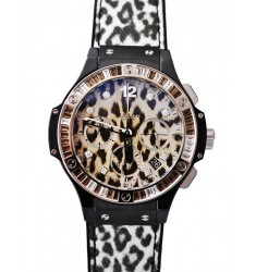 Hublot Big Bang Chronograph Leopard Dial Unisex replica watch 341.cw.7717.nr.1977 