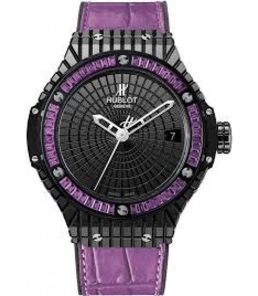 Hublot Big Bang Tutti Frutti Purple Caviar Ladies replica watch 346.CD.1800.LR.1905 