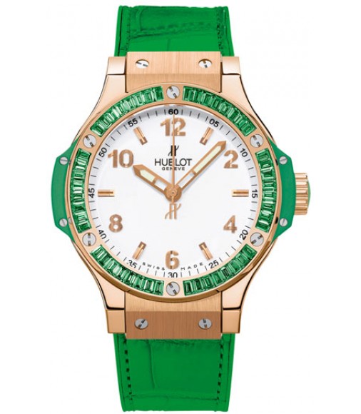 Hublot Big Bang Quartz Gold Tutti Frutti 38mm replica watch 361.PG.2010.LR.1922 