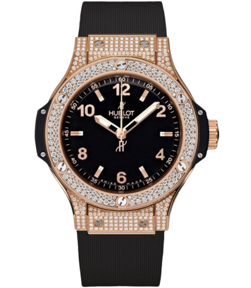Hublot Big Bang Quartz Gold 38mm replica watch 361.PX.1280.RX.1704