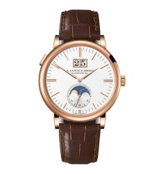 A. Lange & Sohne Saxonia Moon Phase 40mm Mens Watch 384.032